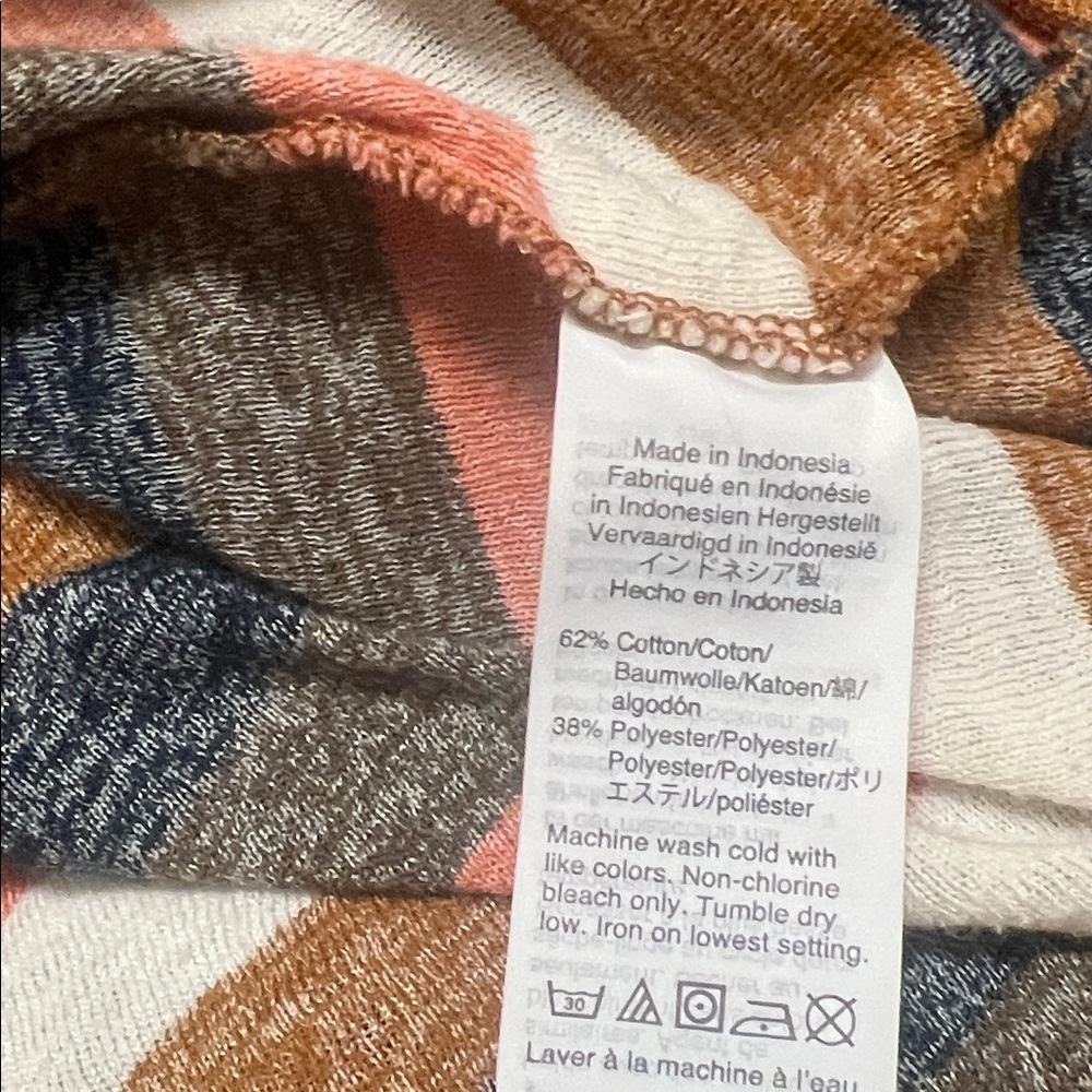 Madewell Multicolor Striped Short Sleeve Tee - Picture 3 of 5